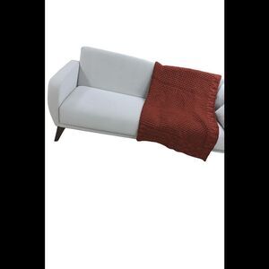 Home Reflections Knit XOXO Throw Garnet